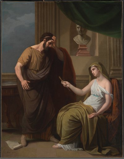 PaetusとのArria 作： Benjamin West